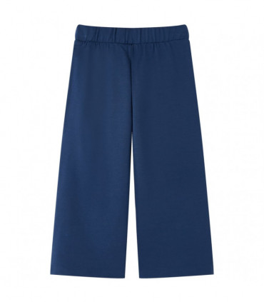 Kids' Pants with Wide Legs Navy 128