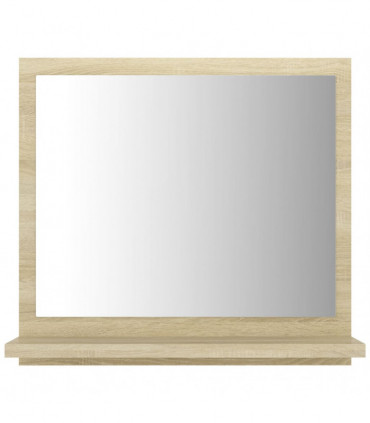 Bathroom Mirror Sonoma Oak 40x10.5x37 cm Engineered Wood