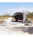 vidaXL Beach Tent 2-Person Grey Waterproof