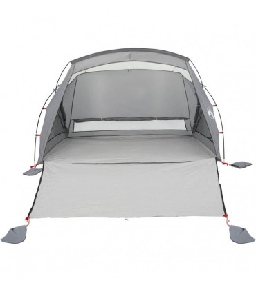 vidaXL Beach Tent 2-Person Grey Waterproof