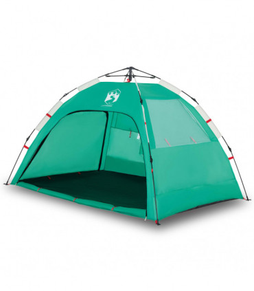 vidaXL Beach Tent 2-Person Sea Green Quick Release Waterproof