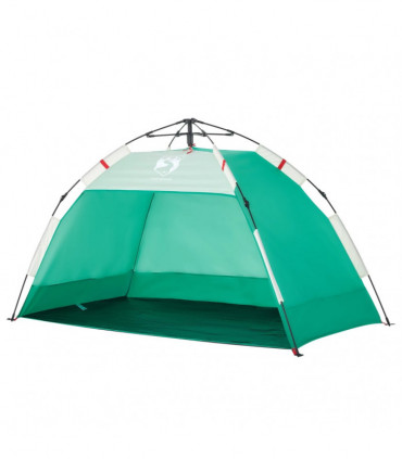 vidaXL Beach Tent 2-Person Sea Green Quick Release Waterproof
