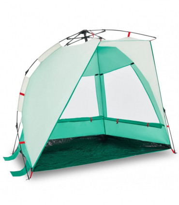 vidaXL Beach Tent 2-Person Sea Green Quick Release Waterproof