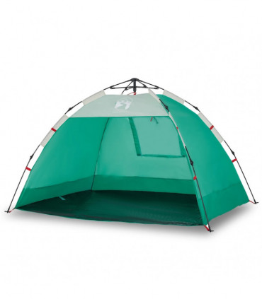 vidaXL Beach Tent 2-Person Sea Green Quick Release Waterproof