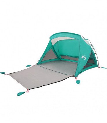 vidaXL Beach Tent 2-Person Sea Green Waterproof