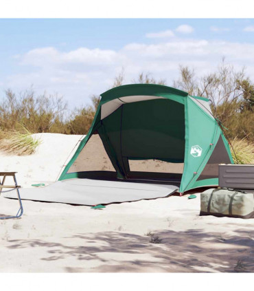 vidaXL Beach Tent 2-Person Sea Green Waterproof