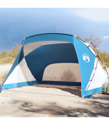 vidaXL Beach Tent Azure Blue 274x178x170/148 cm 185T Polyester