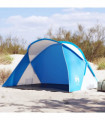 vidaXL Beach Tent Azure Blue Pop-up Waterproof