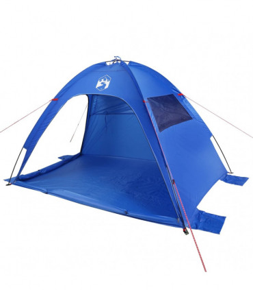 vidaXL Beach Tent Azure Blue Waterproof