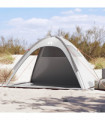 vidaXL Beach Tent Grey Waterproof