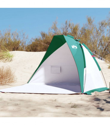 vidaXL Beach Tent Sea Green 268x223x125 cm 185T Polyester
