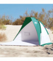vidaXL Beach Tent Sea Green 268x223x125 cm 185T Polyester