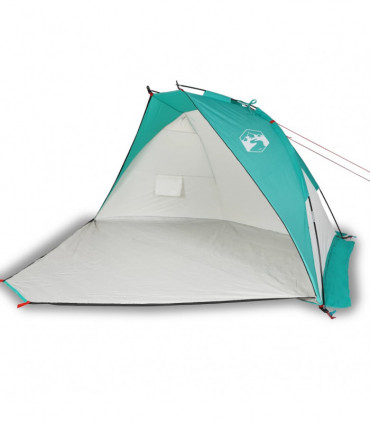 vidaXL Beach Tent Sea Green 268x223x125 cm 185T Polyester