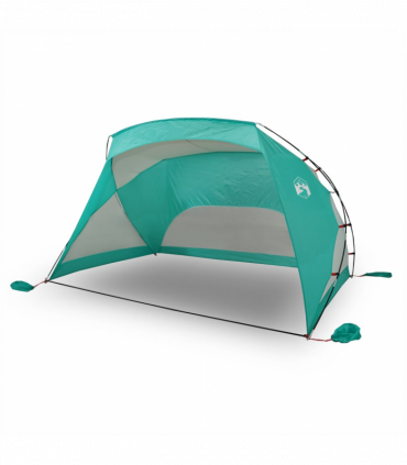 vidaXL Beach Tent Sea Green 274x178x170/148 cm 185T Polyester