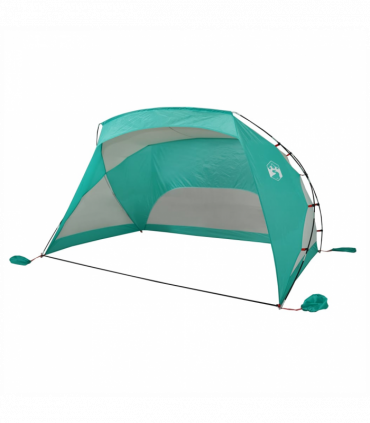 vidaXL Beach Tent Sea Green 274x178x170/148 cm 185T Polyester