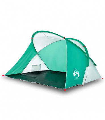 vidaXL Beach Tent Sea Green Pop-up Waterproof