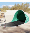 vidaXL Beach Tent Sea Green Pop-up Waterproof