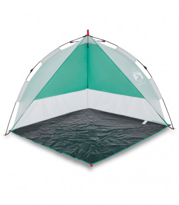 vidaXL Beach Tent Sea Green Quick Release Waterproof