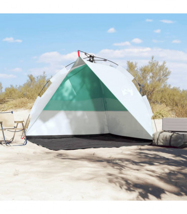 vidaXL Beach Tent Sea Green Quick Release Waterproof