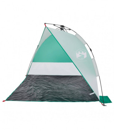 vidaXL Beach Tent Sea Green Quick Release Waterproof