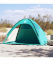 vidaXL Beach Tent Sea Green Waterproof