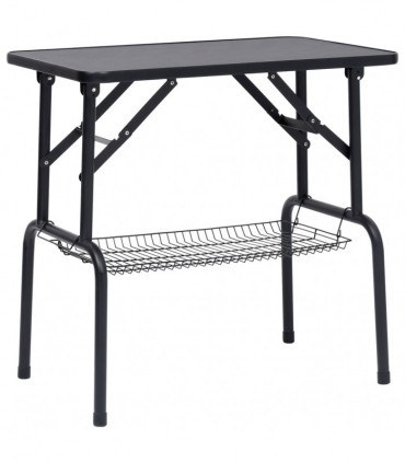 Adjustable Dog Grooming Table with 1 Loop and Basket