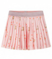 Kids' Pleated Skirt Light Orange 128