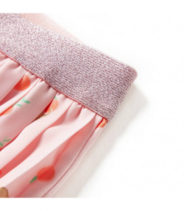 Kids' Pleated Skirt Light Orange 128