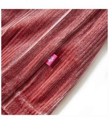 Kids' Pleated Skirt Medium Pink 104