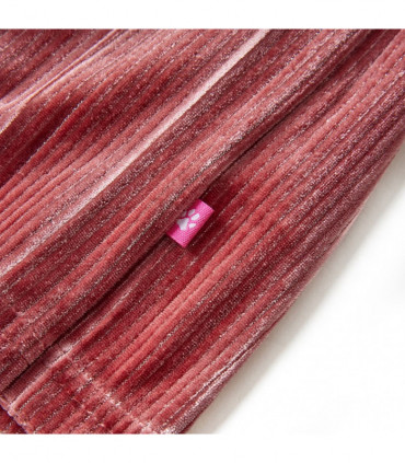 Kids' Pleated Skirt Medium Pink 140