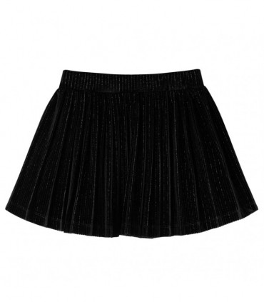 Kids' Pleated Skirt with Lurex Black 104