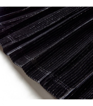 Kids' Pleated Skirt with Lurex Black 116