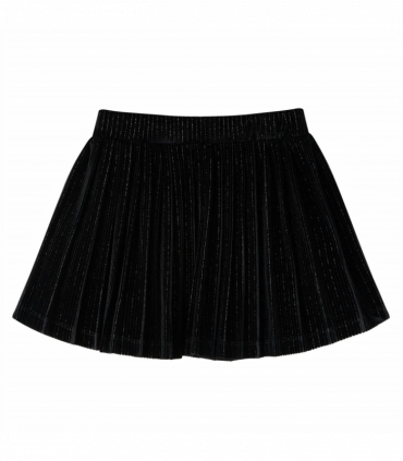 Kids' Pleated Skirt with Lurex Black 128