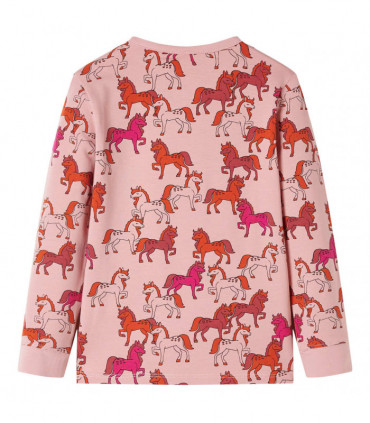 Kids' Pyjamas with Long Sleeves Light Pink 104