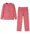 Kids' Pyjamas with Long Sleeves Old Pink 104