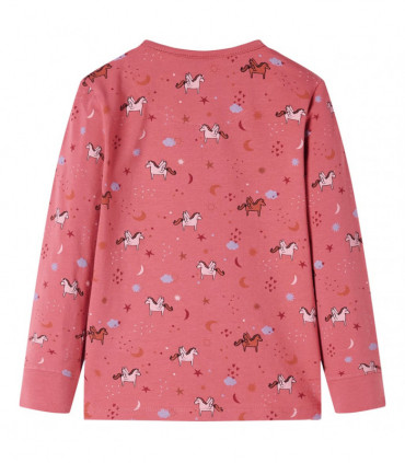 Kids' Pyjamas with Long Sleeves Old Pink 104