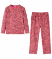 Kids' Pyjamas with Long Sleeves Old Pink 116