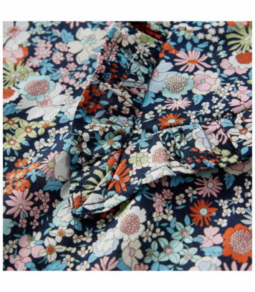 Kids' Shirt with Long Sleeves Dark Blue 104