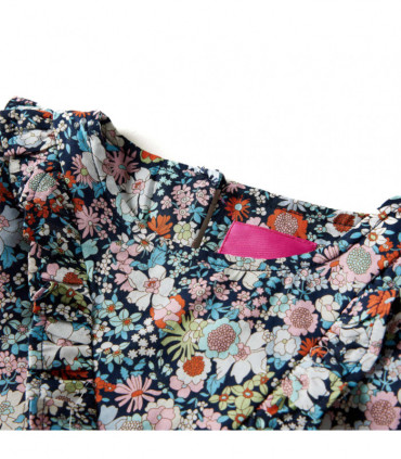 Kids' Shirt with Long Sleeves Dark Blue 116