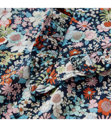 Kids' Shirt with Long Sleeves Dark Blue 116