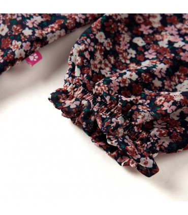 Kids' Shirt with Long Sleeves Dark Pink 116