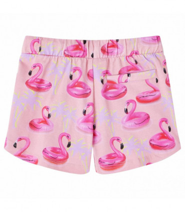 Kids' Shorts with Drawstring Light Pink 116