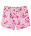 Kids' Shorts with Drawstring Light Pink 128