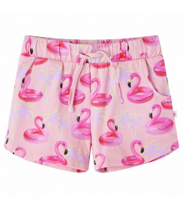 Kids' Shorts with Drawstring Light Pink 140