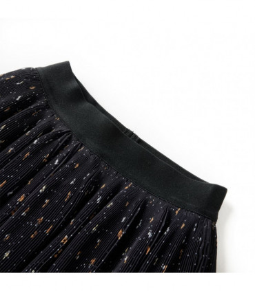 Kids' Skirt Tiered Ruffle Design Black 92