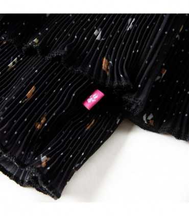 Kids' Skirt Tiered Ruffle Design Black 92