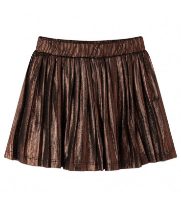 Kids' Skirt with Glitters Cognac 104