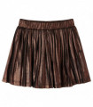 Kids' Skirt with Glitters Cognac 116