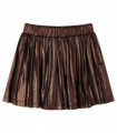 Kids' Skirt with Glitters Cognac 92