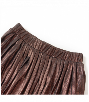 Kids' Skirt with Glitters Cognac 92